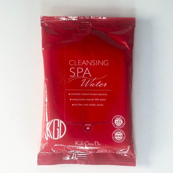 Koh Gen Do Cleansing Spa Water Cloth Makeup Wipes 10ct 2.27 fl oz 67ml New - Picture 1 of 5